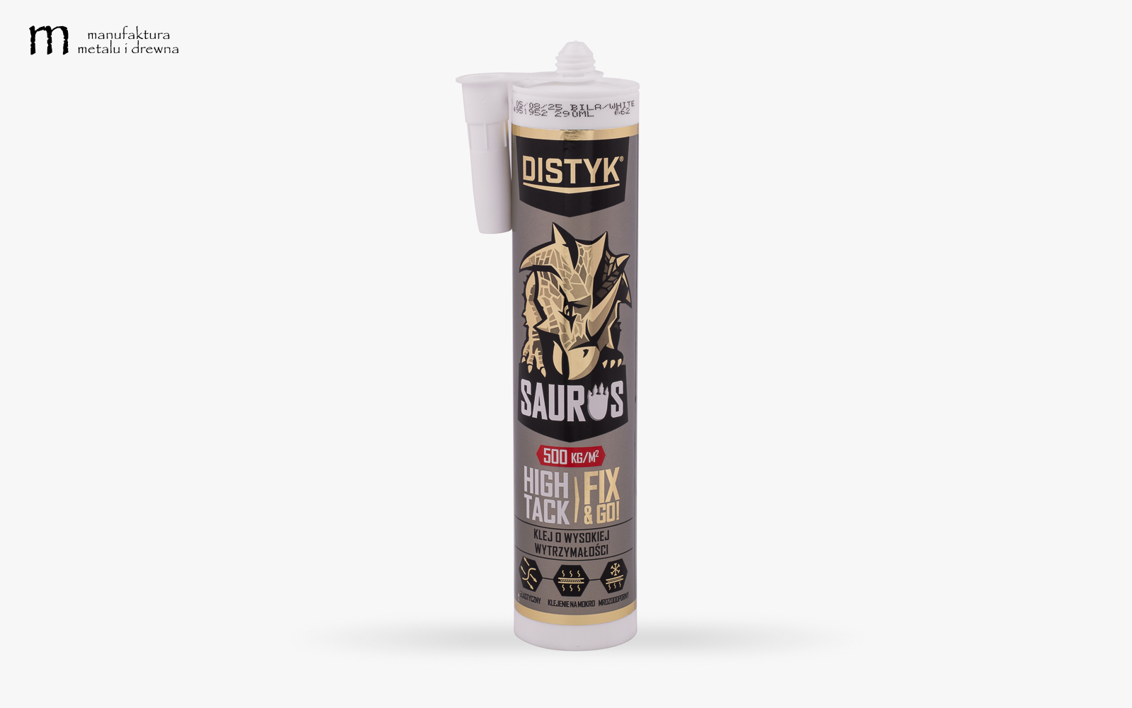 SAURUS GLUE – Klej montażowy wysokiej wytrzymałości - obrazek 2