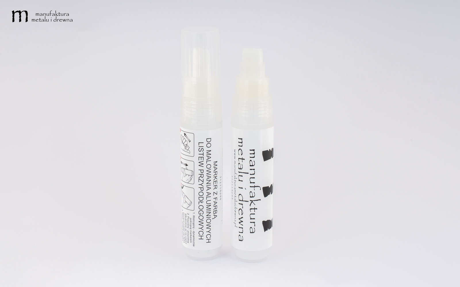 Marker z Farbą do Aluminiowych Listew Przypodłogowych Białych - obrazek 7