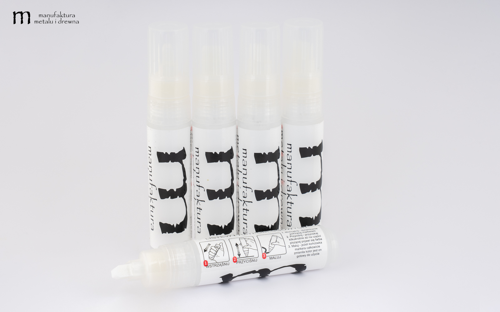 Marker z Farbą do Aluminiowych Listew Przypodłogowych Białych - obrazek 4